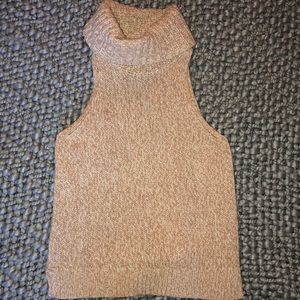 No Sleeve Knitted Turtle Necks